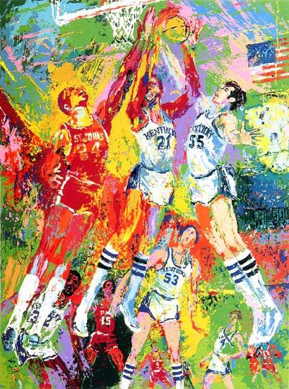 Leroy Neiman Kentucky Wildcats